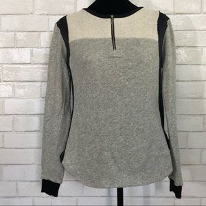 Rebecca Taylor half zip pull over sweatshirt